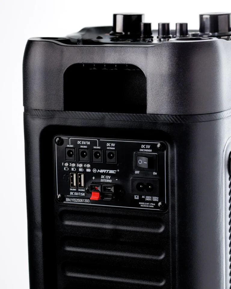 Parlante Bluetooth recargable NIATEC de alta potencia